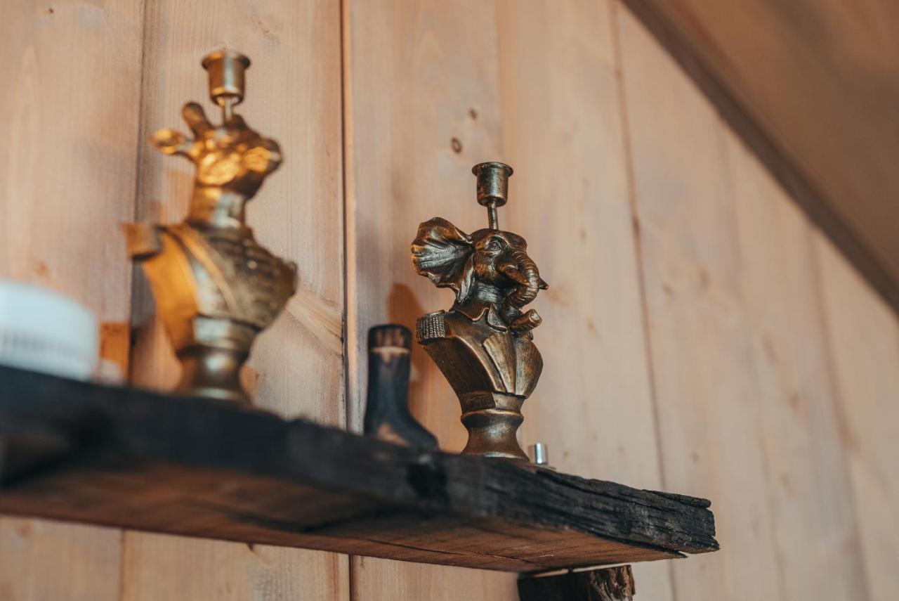 Cosy Forest Lodge Penrhos  エクステリア 写真