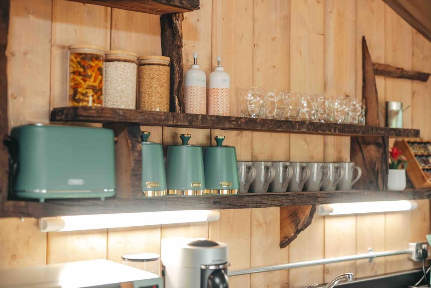 Cosy Forest Lodge Penrhos  エクステリア 写真