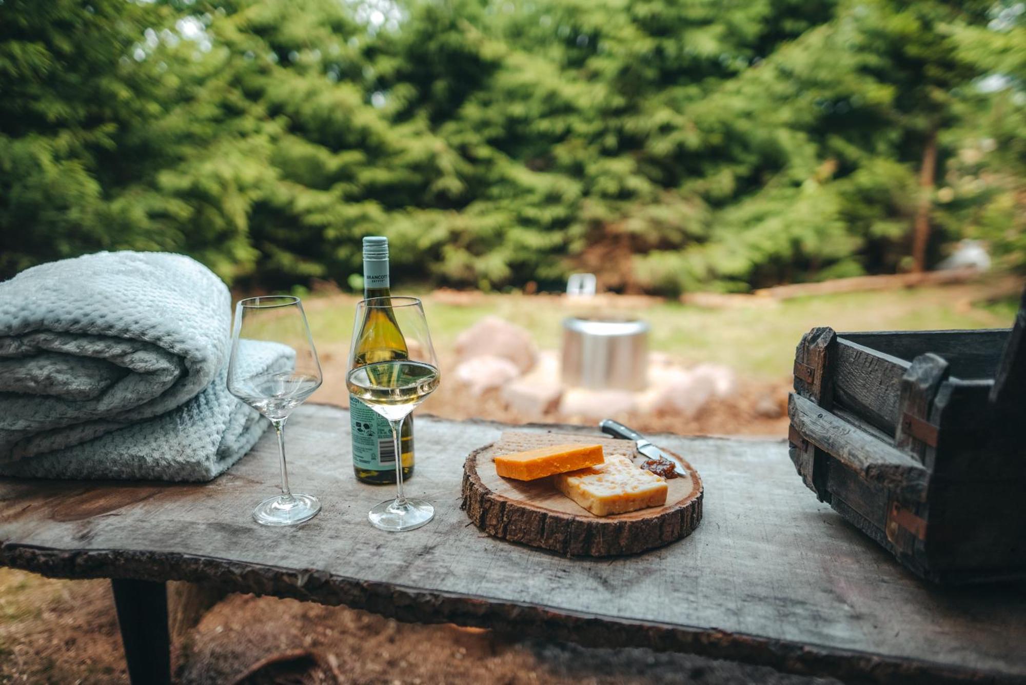 Cosy Forest Lodge Penrhos  エクステリア 写真